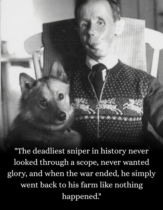 ainarsbr11's tweet image. Somu zemnieks Simo viens pats Ziemas karā likvidēja vairāk kā 500 iebrukošos krievus un par spīti nopietnam ievainojumam nodzīvoja 96 gadus. 

Nodzīvoja brīvā Somijā, kas bija arī viņa cīņas nopelns.
timenote.info/lv/Simo-H%C3%A…