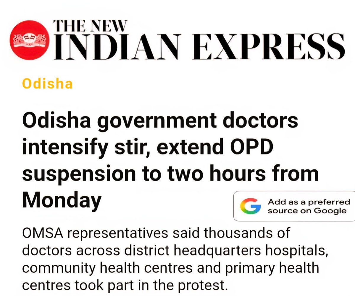Dr_KDash's tweet photo. These are only a few examples.
The issue is being discussed across many more forums and platforms nationwide.
This is a serious public health signal from Odisha.
@IndianExpress @the_hindu @ETHealthWorld @Telegraph https://t.co/XfxEIJN6vp