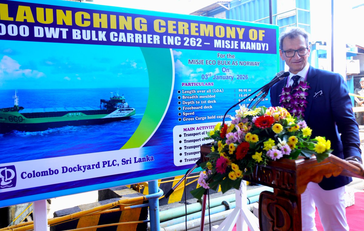 COLOMBO DOCKYARD PLC tweet media