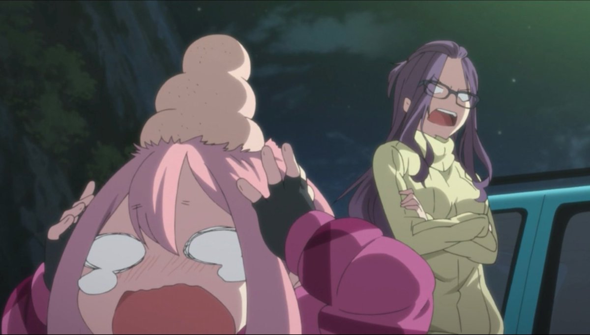 キレれてる桜さんはあまり見ない、、、
#ゆるキャン