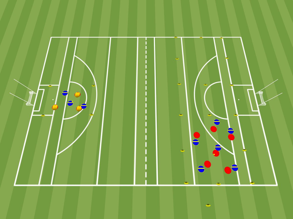 BarryMullane1's tweet image. 🚨Hurling principle of play🚨

Support with intent - Applying it in training 

Below is a game based activity for support play and a delivery to the forwards

For animation &amp;amp; audio go to @DeelySport coaching platform &amp;amp; match scenarios