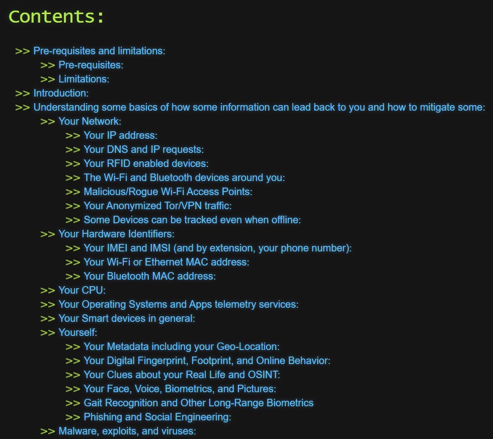 mqst_'s tweet image. 🗻 The Hitchhiker’s Guide to Online Anonymity

Guide: anonymousplanet.org/guide.html

Author: Anonymous Planet

#opsec