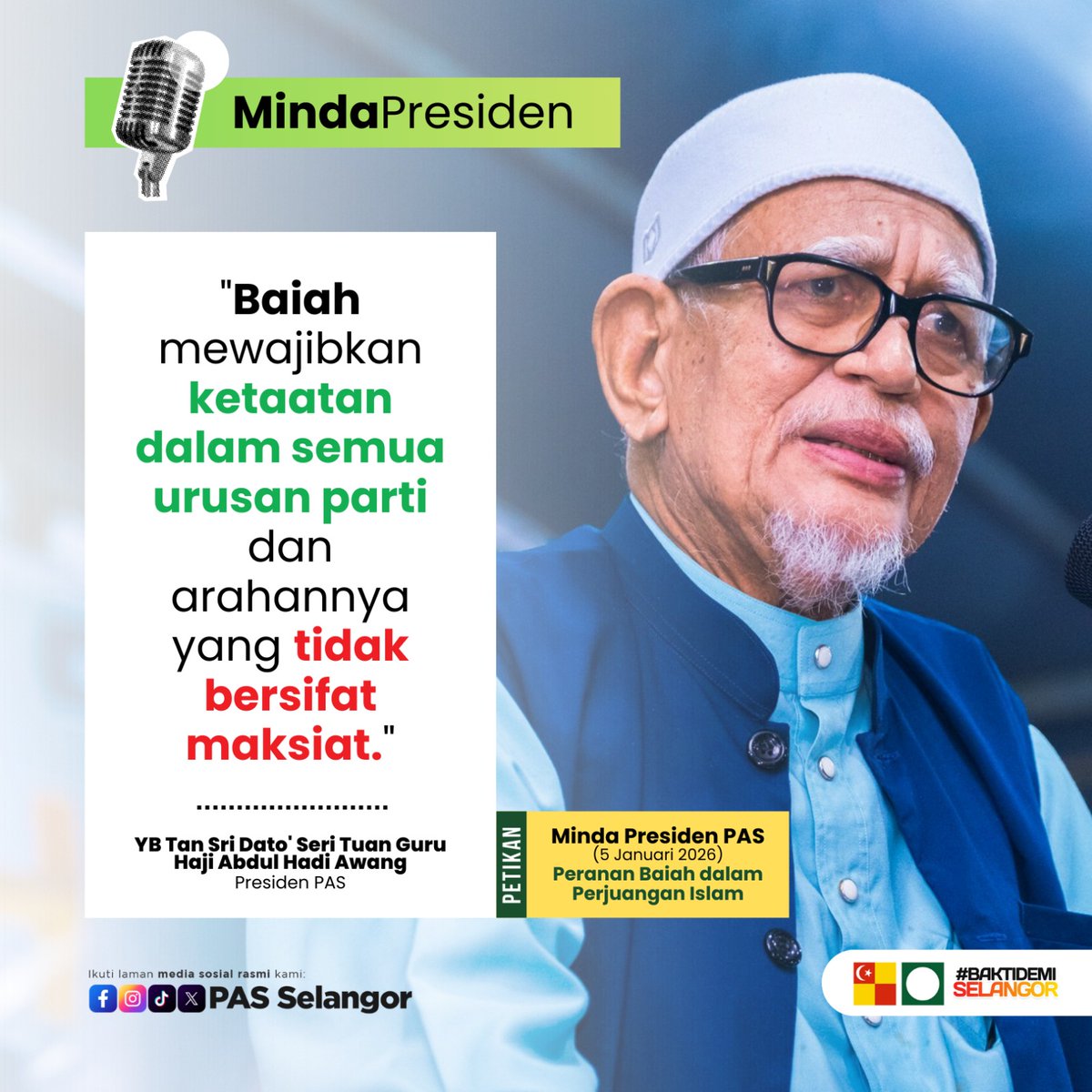 PAS Selangor tweet media