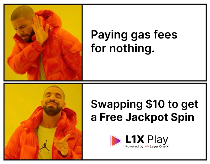 LayerOneX's tweet photo. 🚨 UNLOCK YOUR DAILY SPINS 🚨

1️⃣ Connect Wallet ➡️ Get a Spin.
2️⃣ Play ANY Game ➡️ Get a Spin.
3️⃣ Swap $10 ➡️ Get a Spin.

No fluff. Just rewards. Every single day.

🔗 https://t.co/cFixCkj1Wz https://t.co/LEtxzK7fim