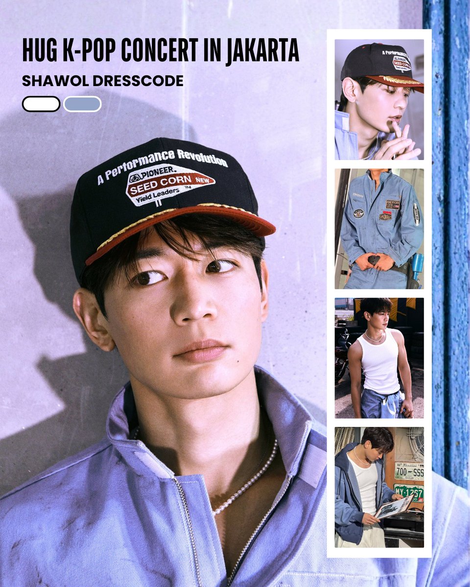 [ DRESS CODE ] 

Shawol, let's match the vibe! 

🔹HUG K-pop Concert
🗓️ SAT - January 17
📍NICE PIK2, Jakarta
🕖 19.00 WIB

Note: 
This dress code is only a guideline, please feel free to wear anything that makes you feel confident and comfortable.

#MINHO #민호 #SHINee #샤이니