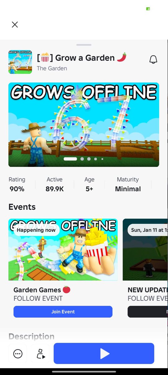 LertWave's tweet photo. @GrowaGardenRblx I warned you about RMT. Look what happened; now there are fewer than 100,000 people involved, and they're not controlling it properly. https://t.co/wRLiq3VOJn