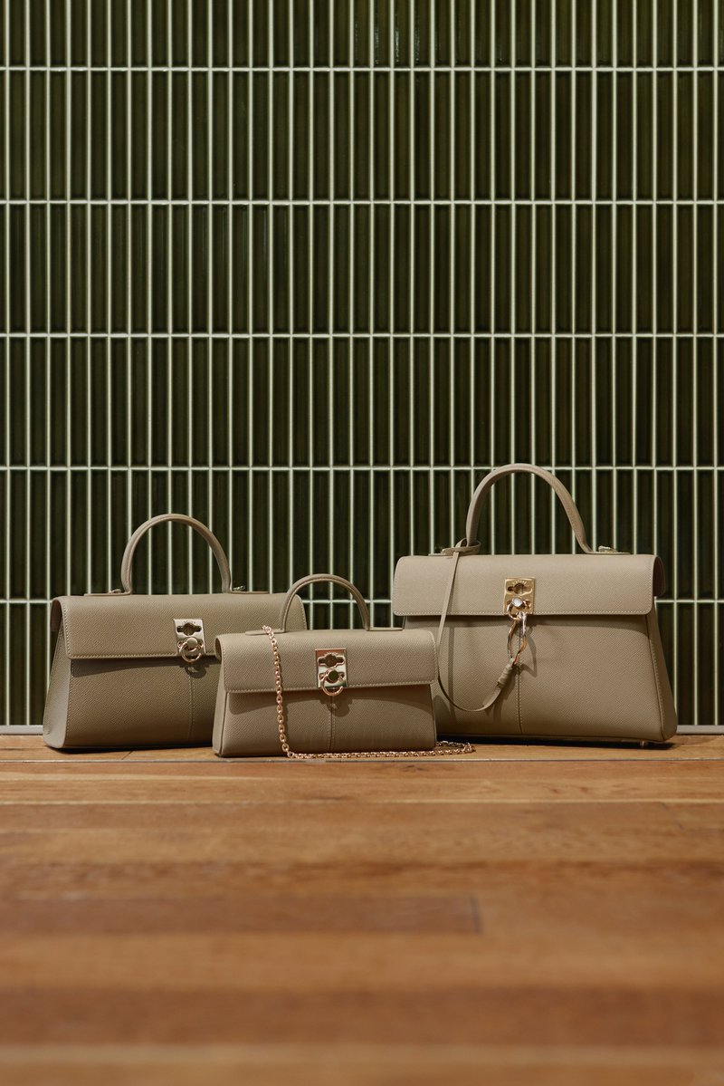 ♡ A Y A ♡　カフネ CAFUNE ハンドバッグ Cafune☆カフネ ハンドバッグ ダークローズウッド 国内発送 (CAFUNE