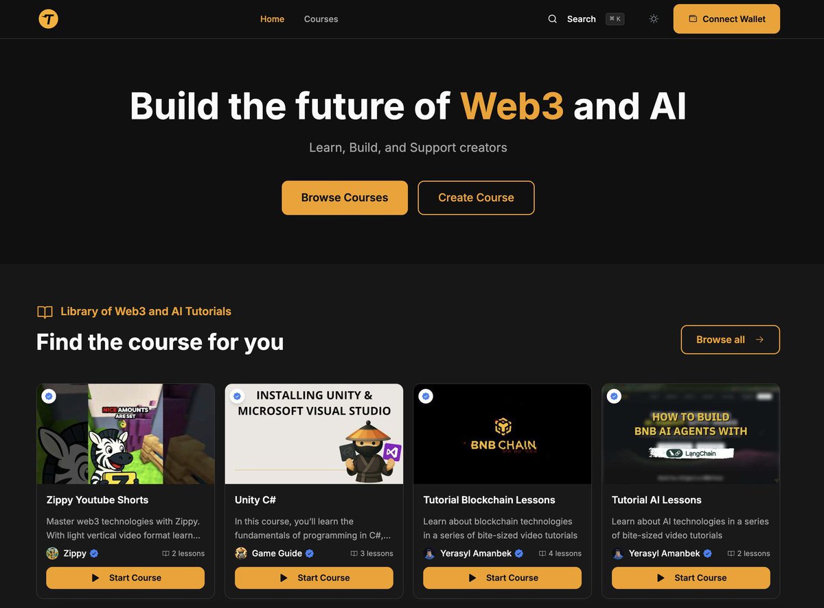 Build first Price follows 💪

Tutorial $TUT <a href="/tutorialtoken/">Tutorial</a> isn’t just a token
It’s a growing education ecosystem on #BNB 🟡

✅Thousands of educational videos
✅Real teachers &amp; builders
✅Web3 + AI learning
✅Creators earning directly on BNB
✅ Z as part of the ecosystem #USD1