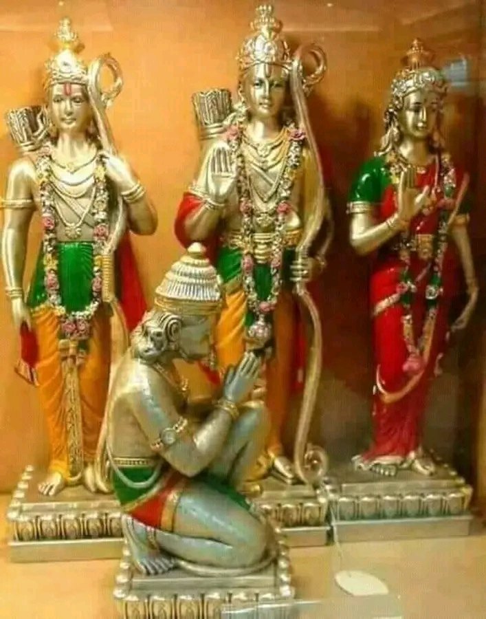 जय श्री सीताराम जी की 🙏🙏 
जय जय जय बजरंगबली 🙏🙏