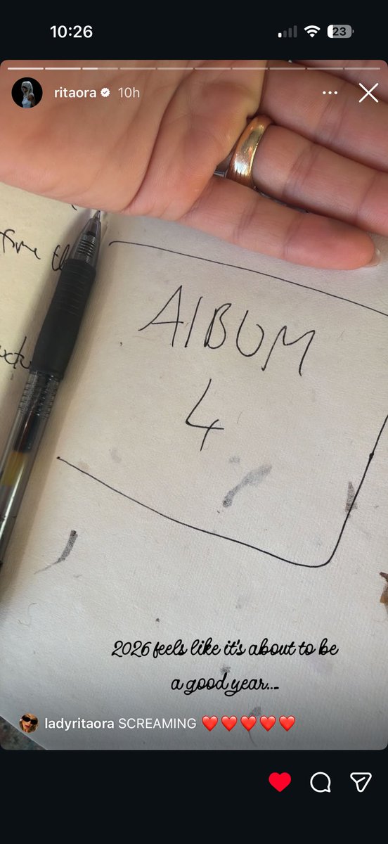 RitaOraEU's tweet photo. 🚨 | @RitaOra teases 4th album! #RO4 https://t.co/SF2LvmnAZd