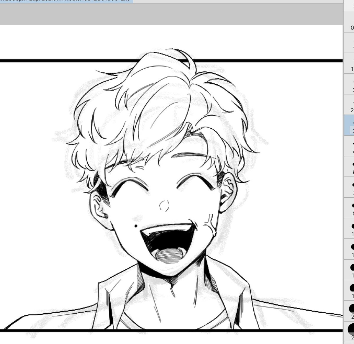 描いてからsmkzmはこんなニッコニコしないだろってなってる