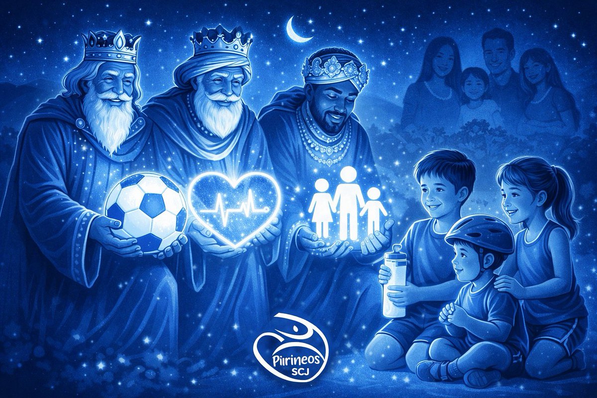 💙 ¡Viva la magia de los Reyes Magos! 

👟 Deporte
❤️ Salud para disfrutarlo
👨‍👩‍👧‍👦 Familia, nuestro mejor equipo.

🔵 ¡Feliz día a toda la familia azul! 🔵

#GoBlues