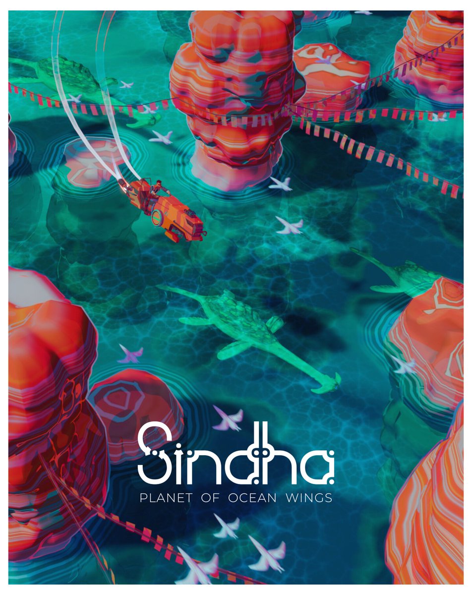Sindha - Planet of ocean wings 

#art #blender #3dart #scifi #geometrynodes