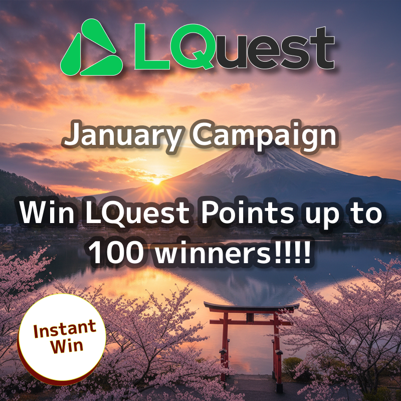 LQuest_official's tweet photo. 🌙✨ Good evening, LQuest fam! ✨🌙
🎍 Happy New Year, 2026! 🎍
December is over — and we’re kicking off the new year with a bang 🚀

🧧 And yes… our January Campaign is LIVE! 🧧
🎯 First lucky draw of the year — let’s test your luck! 🎯

💥 INSTANT WIN (real-time lottery) 💥
Tap ▶️ spin ▶️ instant result — win or miss on the spot 😎
Up to 100 lucky winners will score LQuest Points 🎁

🎁 Prize lineup 👇
✨ 500 LQuest Pt
✨ 300 LQuest Pt
✨ 100 LQuest Pt

🏦 And yes…
100 LQuest Pt = Exchangeable for Kaia (¥100 worth) 💫
Let’s stack those rewards all year long 💪

Joining is super easy 👇
① Log in with X
② Complete the simple tasks
③ Try your luck with Instant Win 🎯
④ See the result right away ✨

👇 Start your first challenge of 2026 here
https://t.co/y1yCaHHRpE

🎌 Here’s to an awesome 2026!
Let’s enjoy point hunting & Web3 together 🚀🔥

#LQuest #Web3 #Giveaway #Rewards
#Kaia #Token
#NewYearCampaign #InstantWin #2026Kickoff