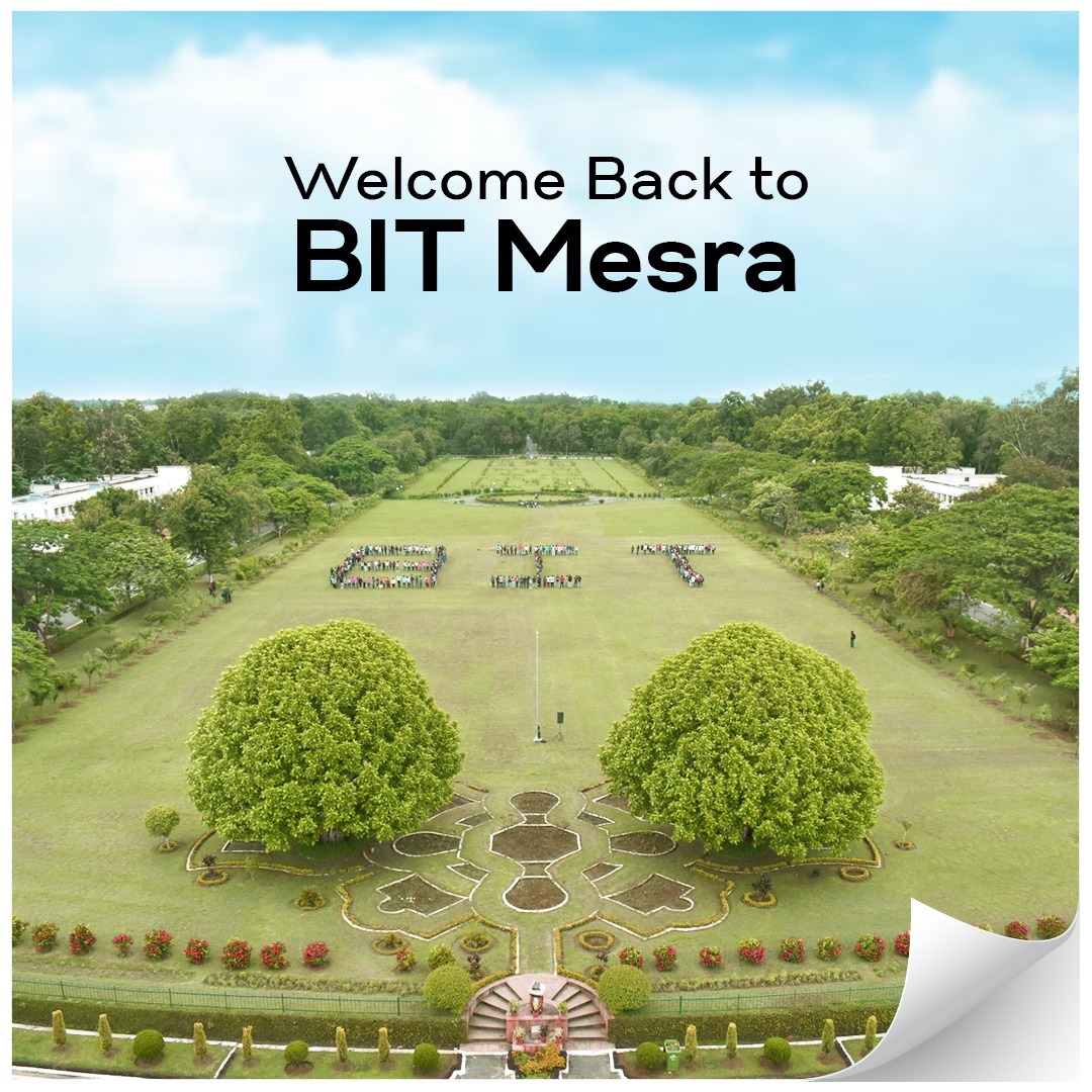 BITMesra_Ranchi's tweet photo. As the new semester begins, BIT Mesra welcomes its students back to campus.
Here’s to a year of learning, innovation, and academic excellence.
#BITMesra #NewSemester #HigherEducationIndia #AcademicJourney #InnovationAndLearning #InstitutionalExcellence
1/2 https://t.co/oiH66Acvm5