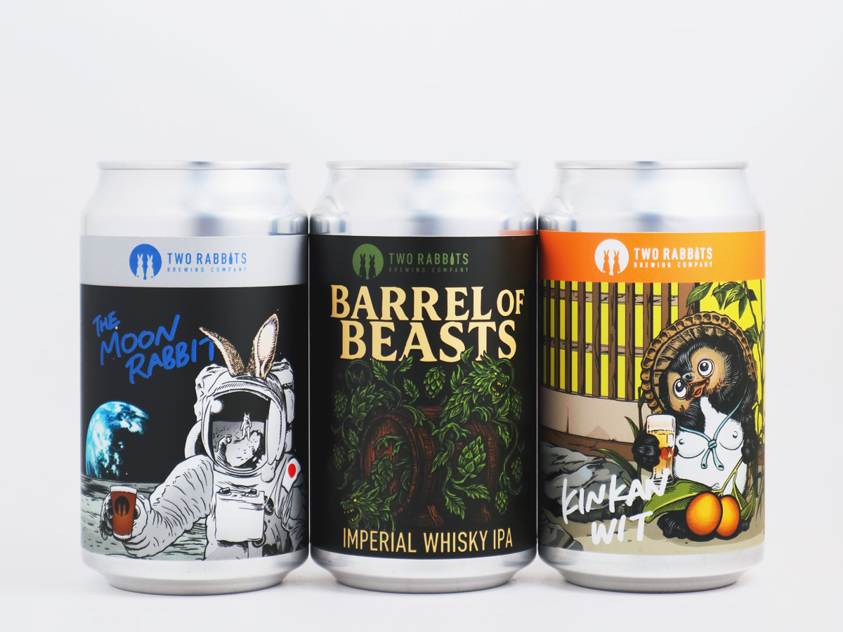 yourbeer_jp's tweet photo. ・
🎍🐰 #TwoRabbitsBrewing 入荷 🐰🎍
新年最初の入荷は #二兎醸造 より3種!
😈🥃 #BarrelOfBeast ウィスキー樽で寝かせたIPA
🐰🌕 #TheMoonRabbit 軽~いSession Hazy IPA
🦝🍊 #KinkanWit フルーティなウィットビア
🛒 https://t.co/sV7fHo99oJ
🛵 UBER※品川近郊 https://t.co/DKxN2ukX6Y https://t.co/HX8mCpKEk4