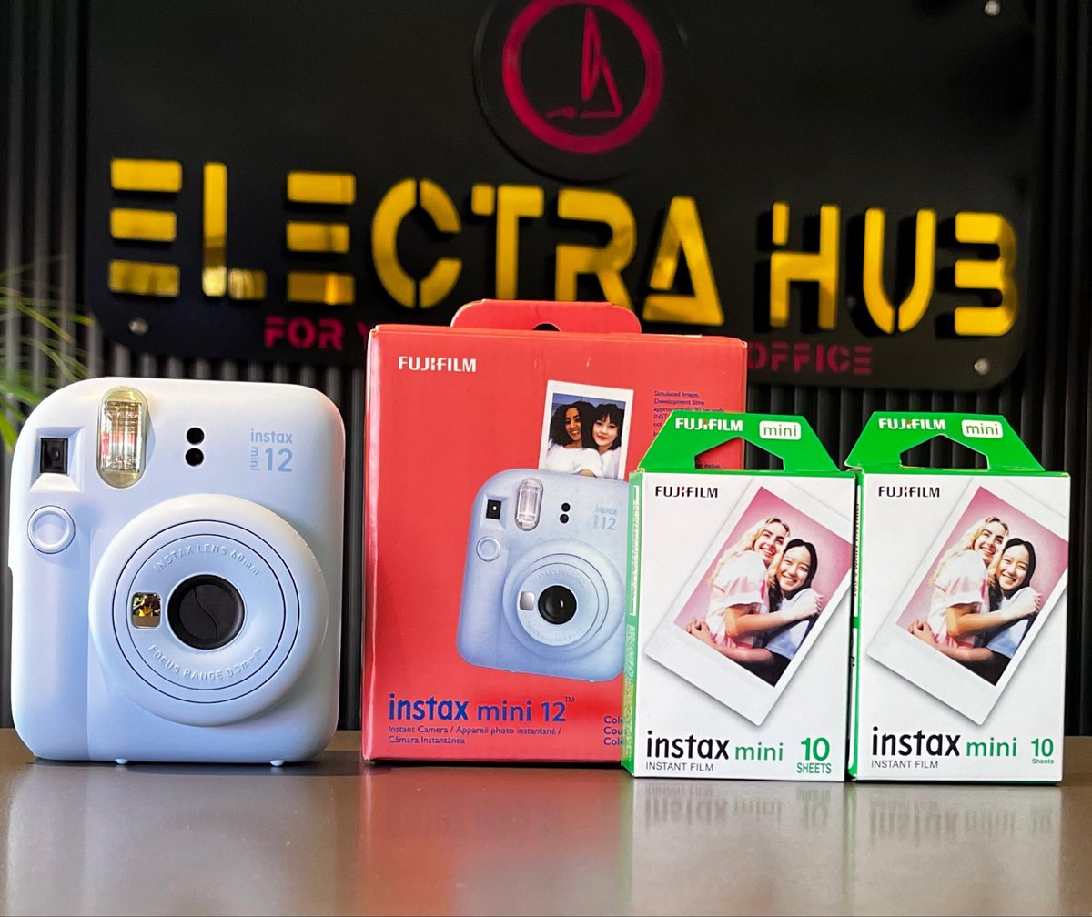 electrahub's tweet photo. New Year SALE!!!
Fujifilm Instax mini 12 📸 *@Ksh.12,999*
Instax 10 Sheets Films *@Ksh.2,499*
-0758842833 https://t.co/33FrrgOzzA