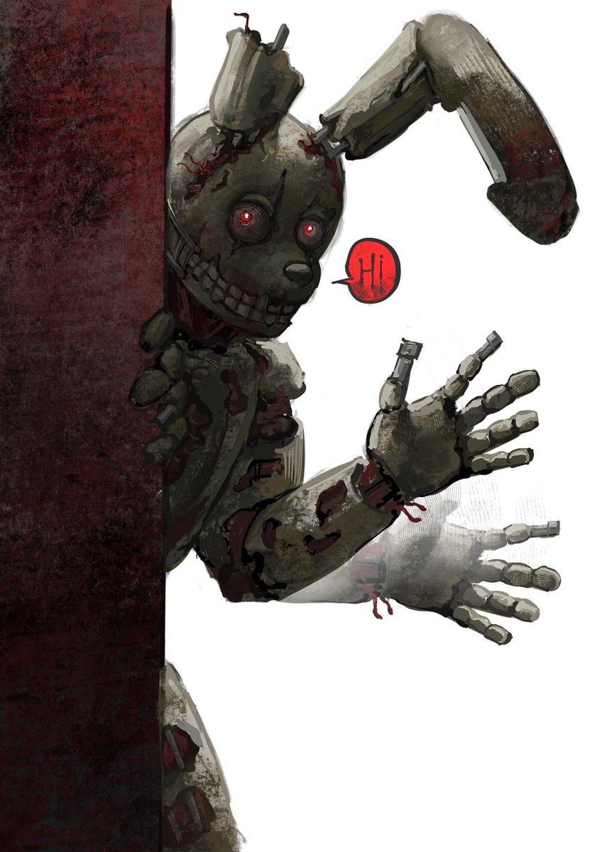 eva0951120's tweet image. Hi #springtrap #fnaf