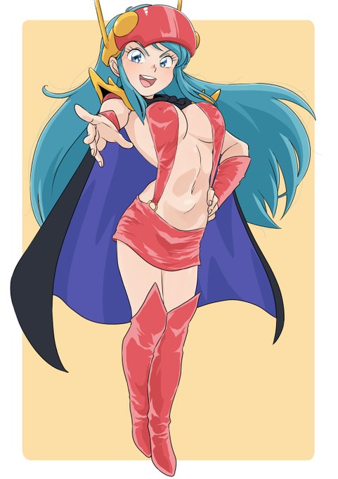 怨夜巫女ちゃん(過去絵再修正) 