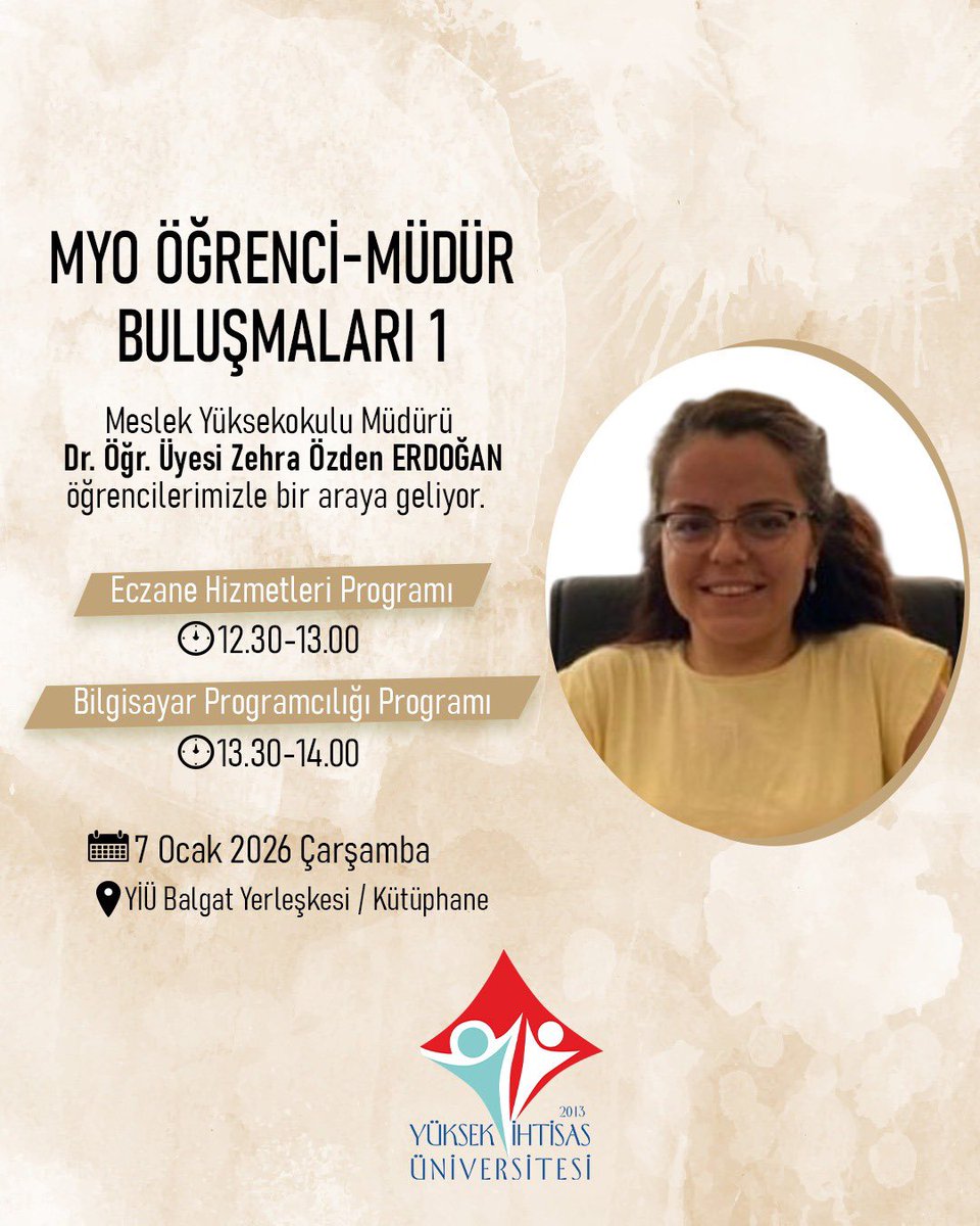 #yüksekihtisasüniversitesi