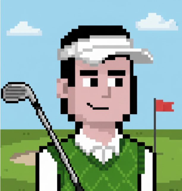 xz7_mx's tweet photo. Golf Fans & Collectors! ⛳️
Own The Fairway Ace – a rare pixel-art athlete for your collection.
💎 Only 50 editions worldwide.
💰 Price: $6
Get yours now:https://t.co/RpEWEd6Afk
#NFTs #NFTCommunity #NFTGiveaway #nft #NFTp2p https://t.co/54FIWkxlVj