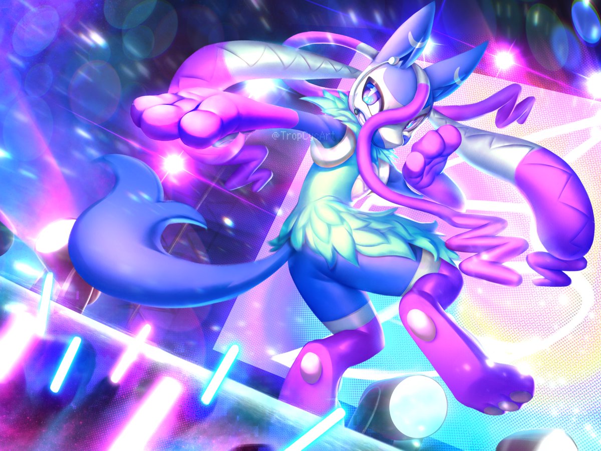 TropCycArt's tweet image. Shiny Variant!

#Lucario #PokemonZA #Pokemon #art