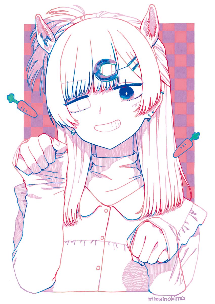 mizuinokima's tweet image. 🥕 Happy New Year 2026 🥕

大遅刻ﾋﾋﾝ
今年もよろしくお願いします！
じゃじゃ馬を乗りこなしていけ🐎