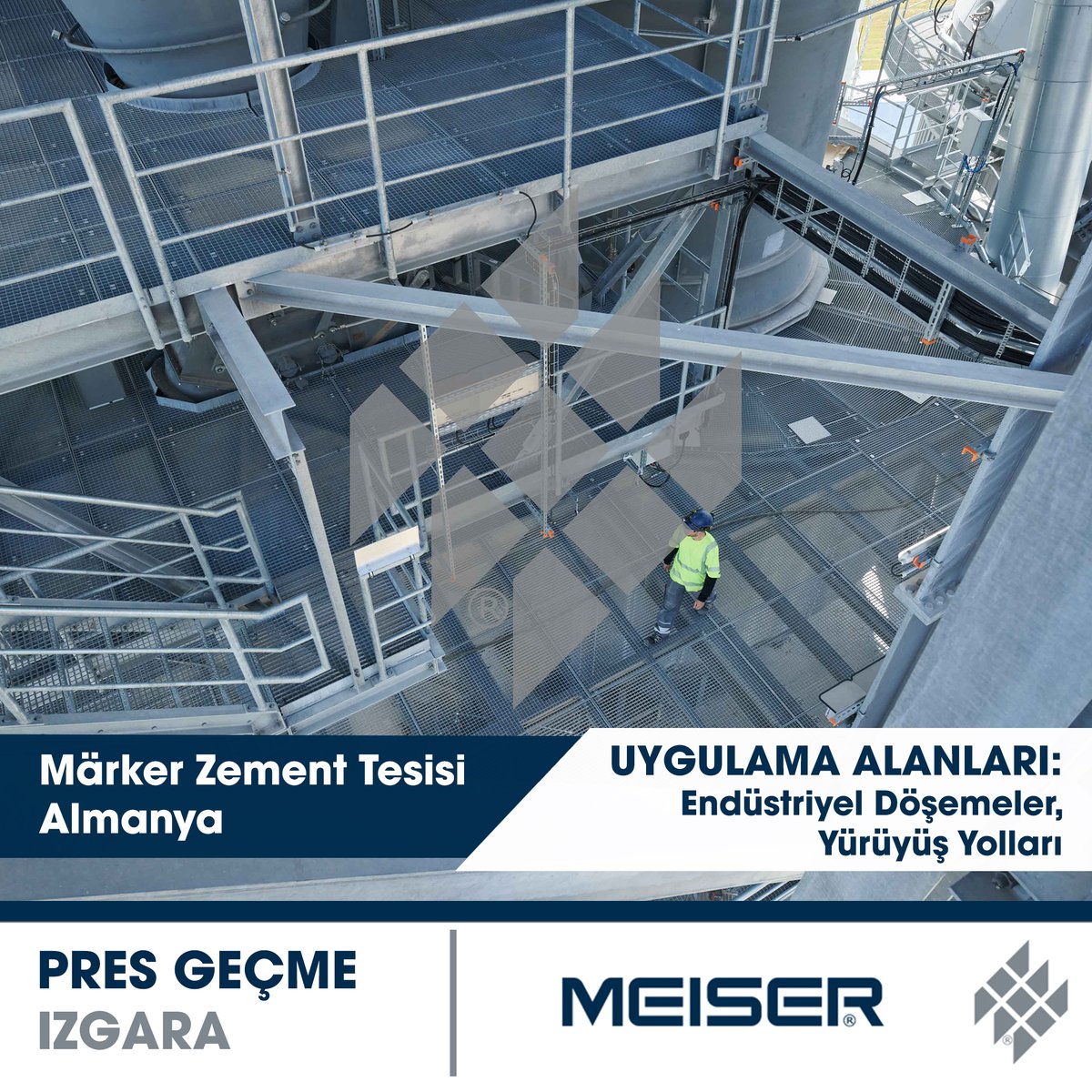 MeiserTR's tweet image. #Märker Zement Tesisi

📌 Proje Bilgileri
Proje: Märker Zement Tesisi
Konum: Harburg / Almanya
Ürün Grubu: #PresGeçmeIzgara / #MetalIzgara
Uygulama Alanları: #Endüstriyel döşemeler, yürüyüş yolları 

-@MeiserTR (#MeiserIzgara)

Projenin tüm detayları için: tr.linkedin.com/company/meiser…