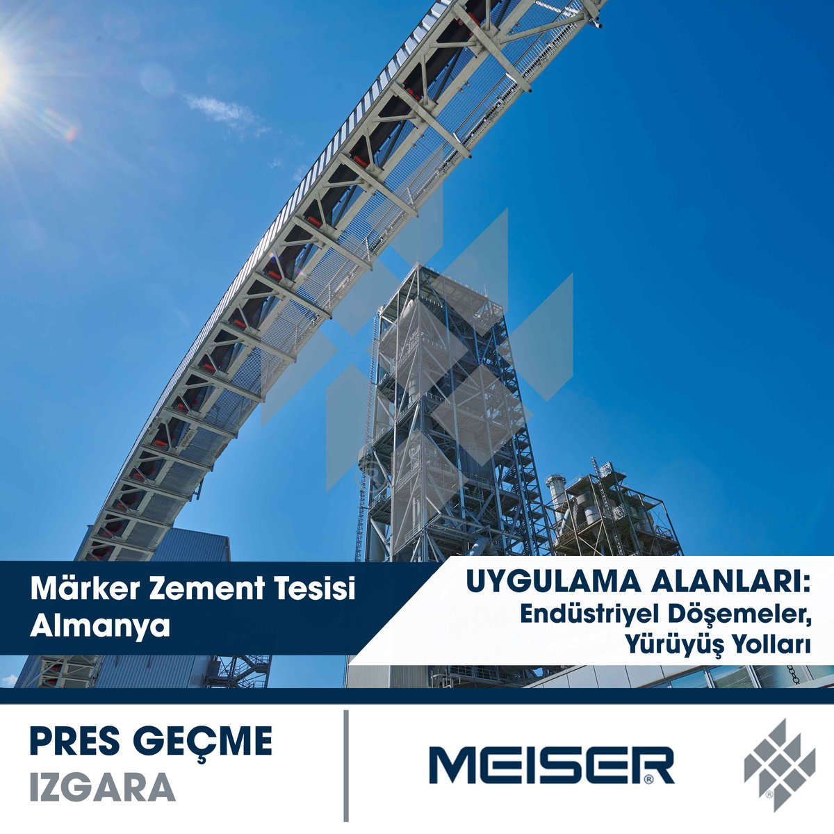 MeiserTR's tweet image. #Märker Zement Tesisi

📌 Proje Bilgileri
Proje: Märker Zement Tesisi
Konum: Harburg / Almanya
Ürün Grubu: #PresGeçmeIzgara / #MetalIzgara
Uygulama Alanları: #Endüstriyel döşemeler, yürüyüş yolları 

-@MeiserTR (#MeiserIzgara)

Projenin tüm detayları için: tr.linkedin.com/company/meiser…