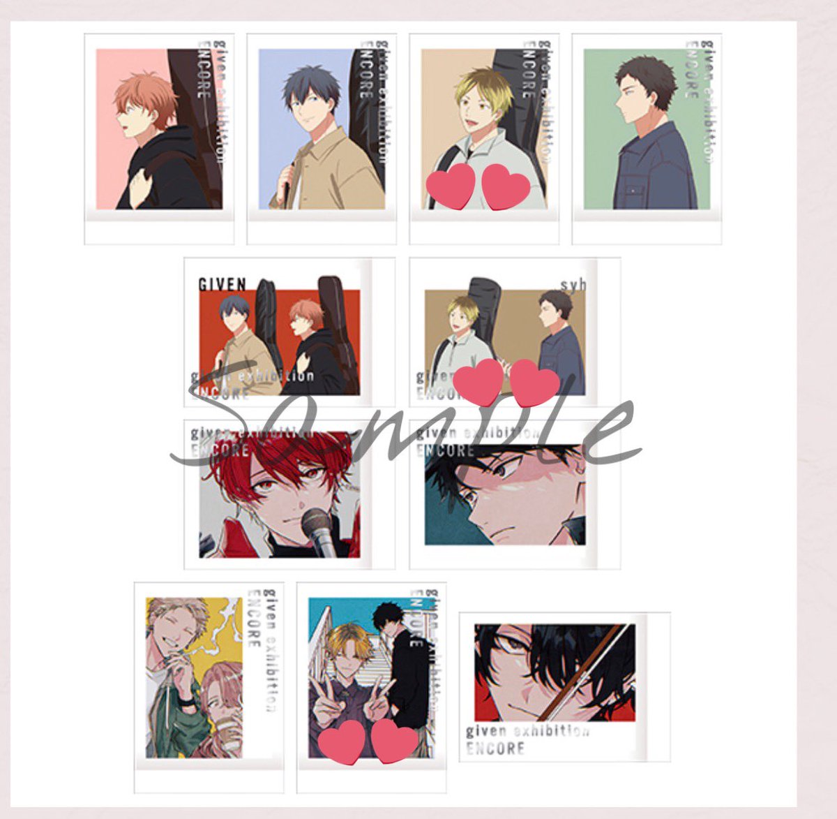 ギウン ギヴン展 入場特典 購入特典 交換

譲）由紀 真冬 梶春

求）しずらぎ 玄純 柊

現在日本橋付近手渡し可能、郵送も可
検索からもお声かけお待ちしおります。