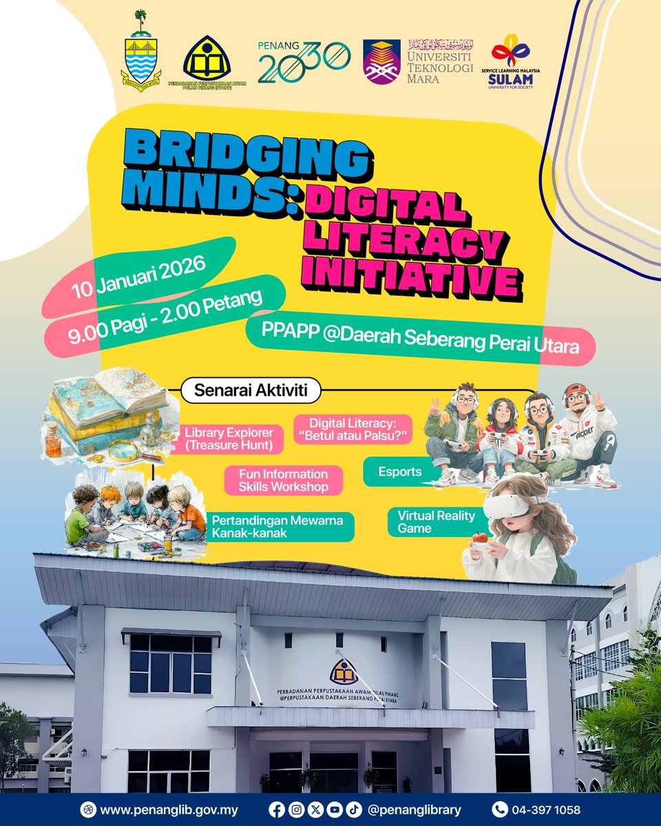 Penang Library tweet media