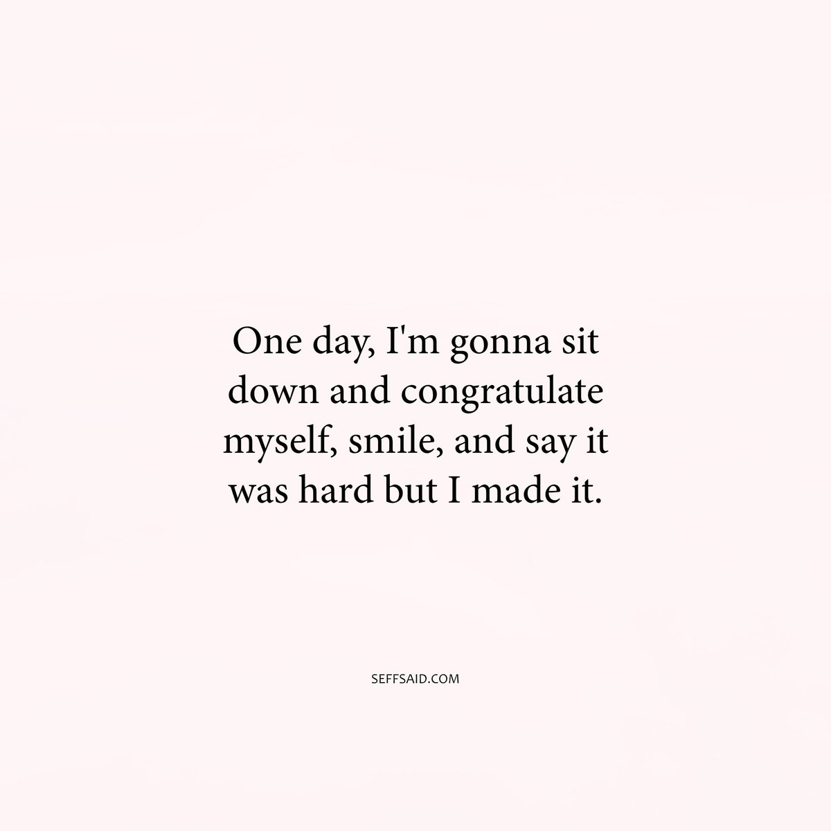 SeffSaid's tweet image. One day