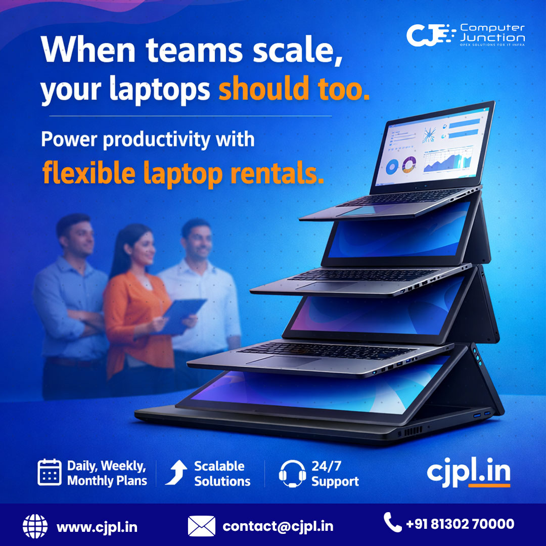 cjpl_in's tweet image. Choose flexible laptop rentals from Computer Junction to keep your workforce productive and agile.

Explore Rental Solutions at cjpl.in 

#ComputerJunction #LaptopRentals #ITRentalSolutions #EnterpriseIT #RentalLaptops
