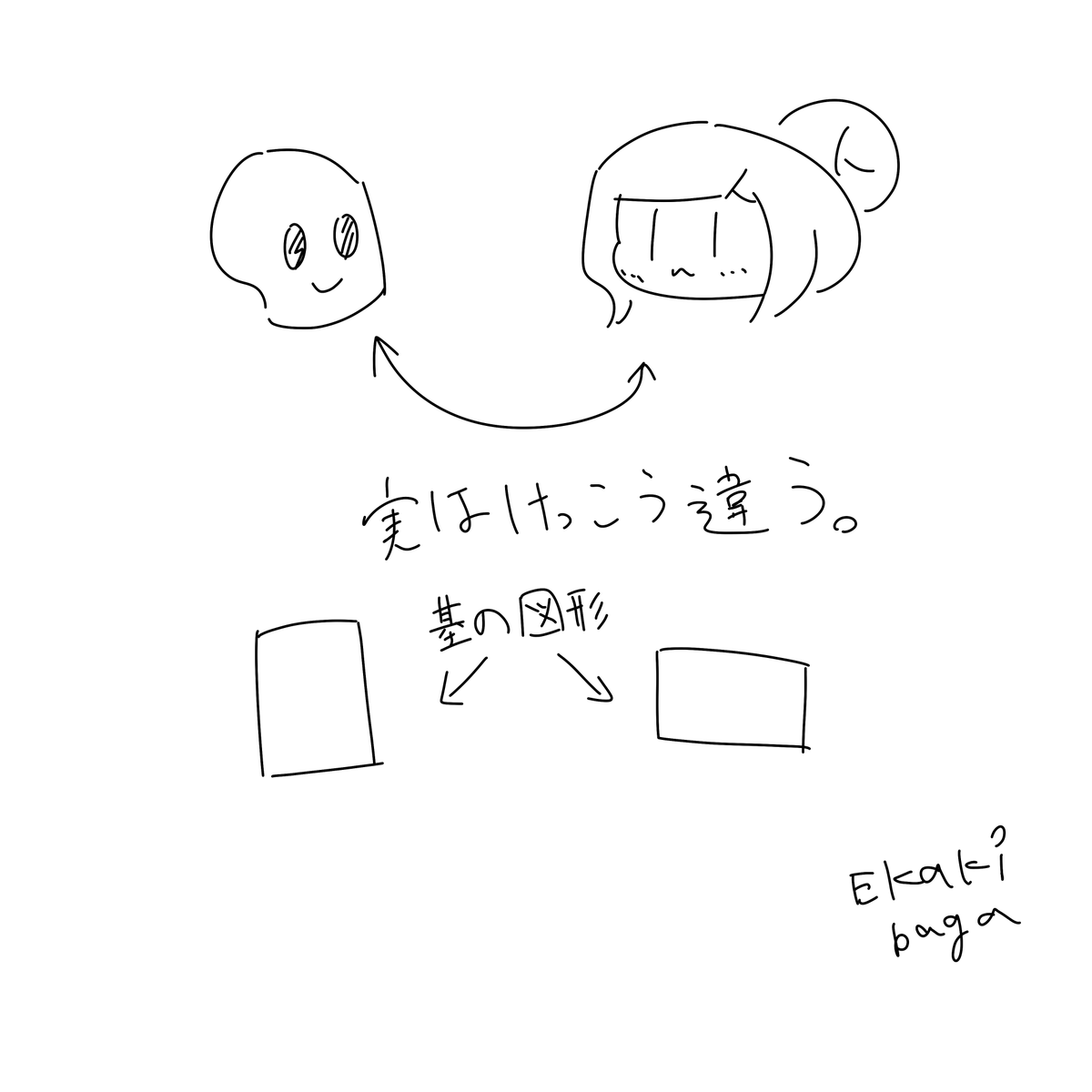 けっこう違います。