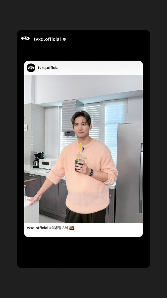 #최강창민 #MAXCHANGMIN  
#CHANGMIN #チャンミン  
#동방신기 #TVXQ #東方神起

changmin88
instagram.com/stories/changm…