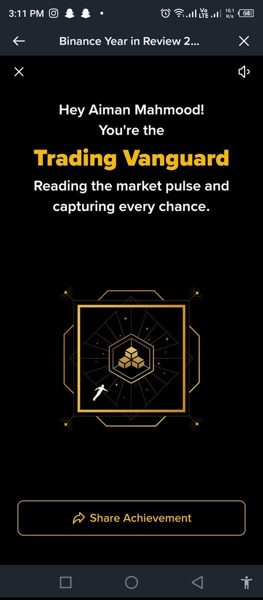 <a href="/binance/">Binance</a> #2025withBinance I was TRADING VANGUARD because I don't take risks but wait for sn opportunity and lock in like a true Trader 
#Binance Thanks for this memorable year