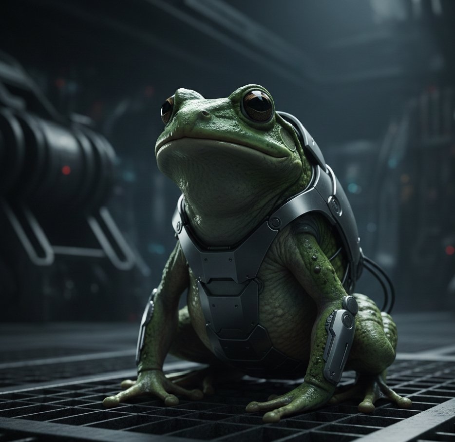 CYBERFROG | AI Meme Revolution 🐸⚡ tweet media