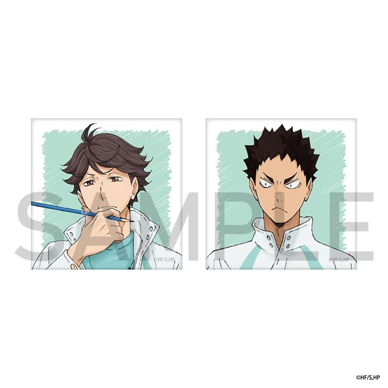 アニメイトで取扱中！ ハイキュー!! スクエア缶バッジセット(制作現場