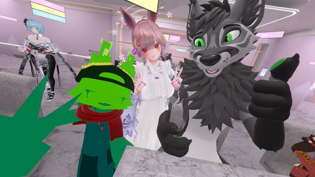 coco_monta's tweet photo. 明けましておめでとうございます
2026年最初のイベントは4回目のぷるとわにお邪魔しました
チョコが…チョコが美味しかったです…
ちょっと僕がかじっているblenderの話もして作った帽子いっぱい褒めてもらいました
フレンドにはパンツかぶってるねと言われたのでうれしかったです笑
#vrc_pourtoi https://t.co/IJEz26oALy