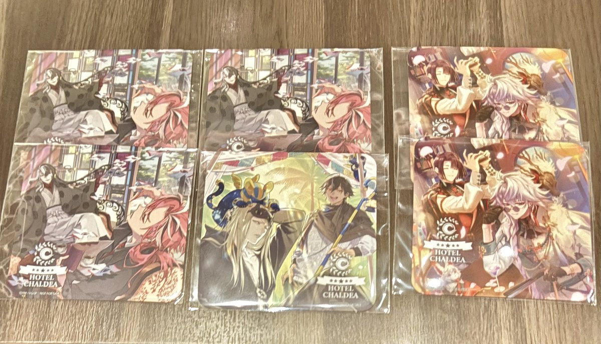 FGO ホテルカルデア 宿泊特典 ノベルティ テスカトリポカ&オジマン