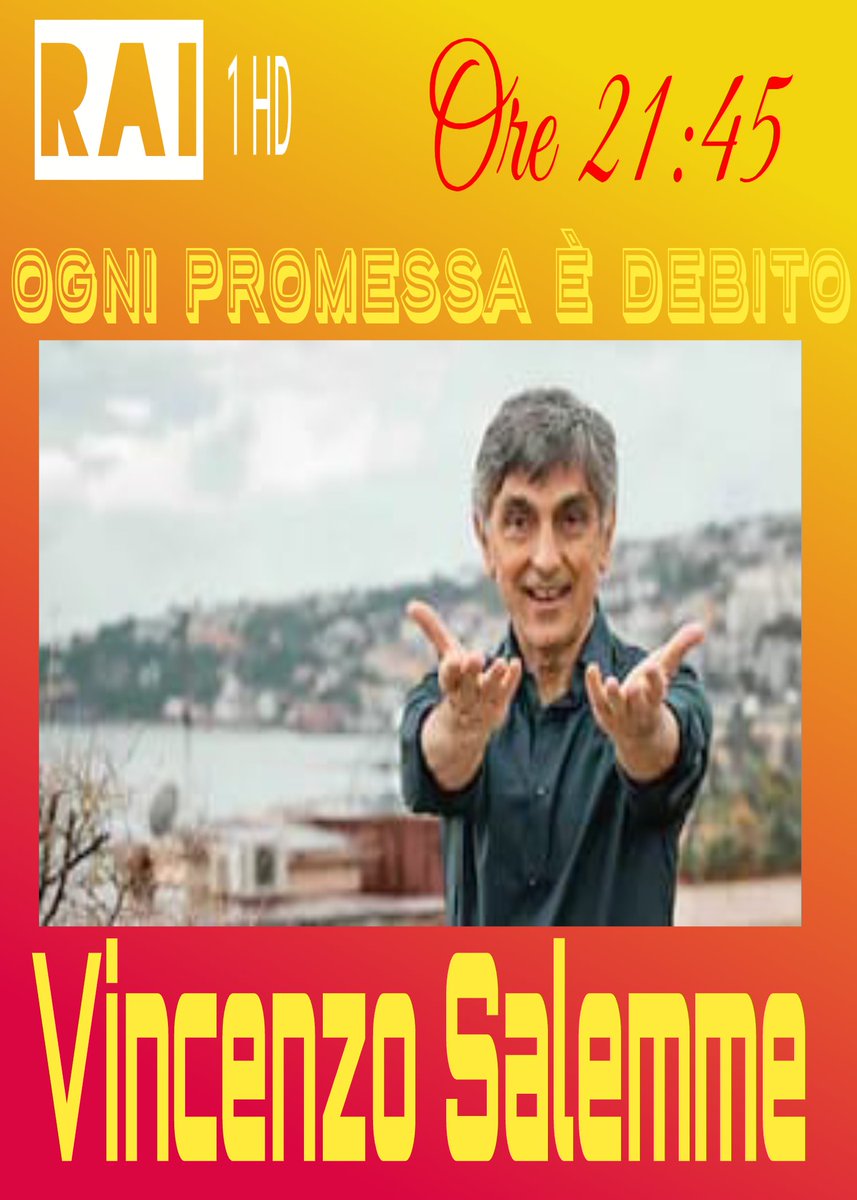 gianlu_79's tweet photo. Complimenti a @RaiUno @VincenzoSalemm2 per la Vittoria con 2.850.000 17,45% #OgniPromessaÈDebito https://t.co/gxsMNETcp1