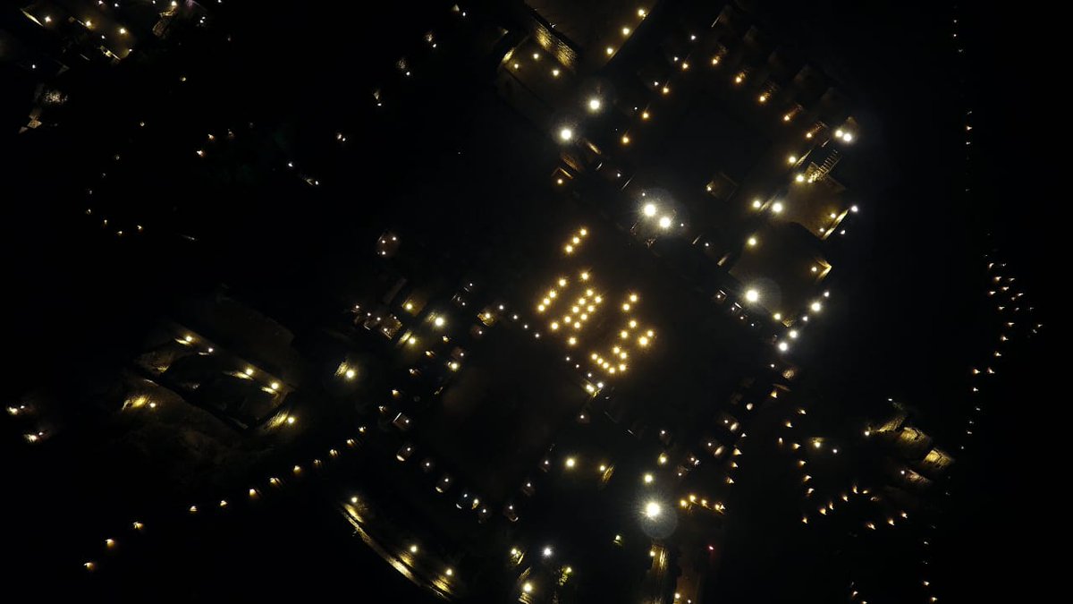 Takht-i-Bahi now glows brilliantly under the night sky, its ancient stones &amp; intricate architecture brought to life through newly installed illumination by <a href="/KPDOAMOfficial/">DG Archaeology & Museums KP</a> under <a href="/KITEProjectDoT/">KITE DoT</a>. The lighting highlights grandeur of this <a href="/UNESCO/">UNESCO 🏛️ #Education #Sciences #Culture 🇺🇳</a> World Heritage Site. #KPArchaeology