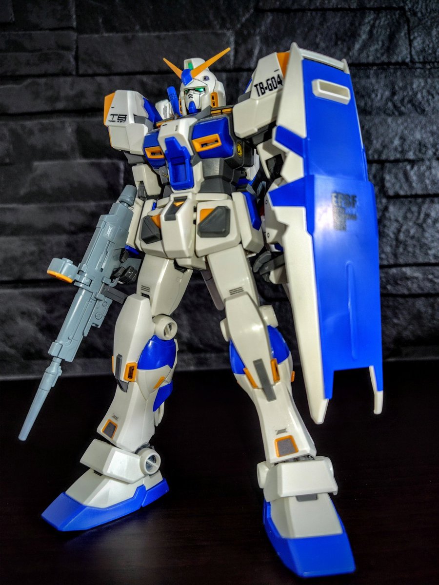 無言で連邦のMSを見せ合おう #ガンプラ