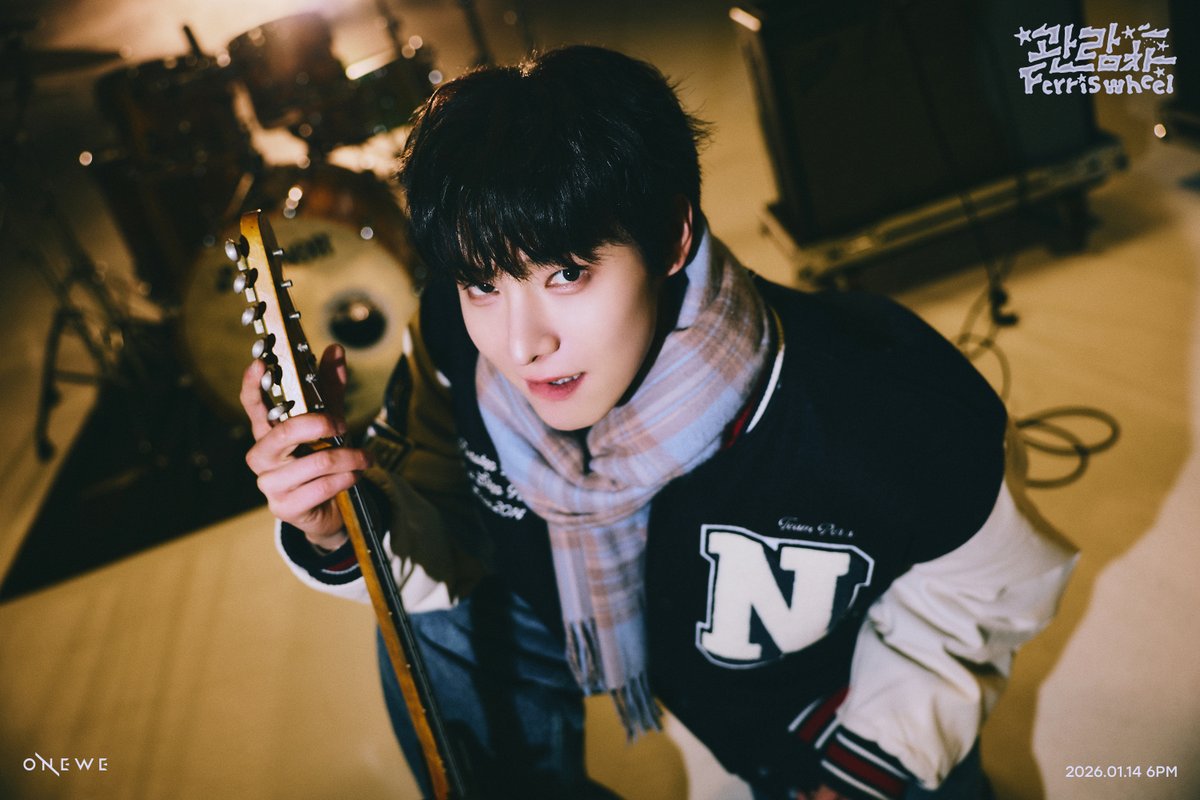official_ONEWE's tweet photo. [#원위]

ONEWE '관람차 (Ferris wheel)'

🌟 SOLO CONCEPT PHOTO #2 🌟

▫ YONG HOON ▫

2026.01.14 6PM (KST)
'관람차 (Ferris wheel)' RELEASE✔
2026.01.30
[STUDIO WE : Recording #4] RELEASE✔

#ONEWE #관람차 #Ferris_wheel
#용훈 #YONGHOON
#STUDIO_WE_Recording_4
#4th_Demo_Album https://t.co/W1KRXtDwR9