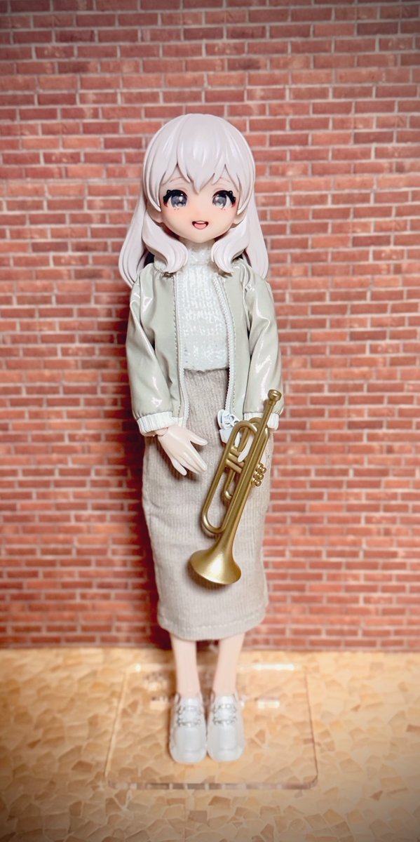 着替えしてみた🥰何着てもかわい〜〜
#光闇双生 #汎用性6分の1あんよ