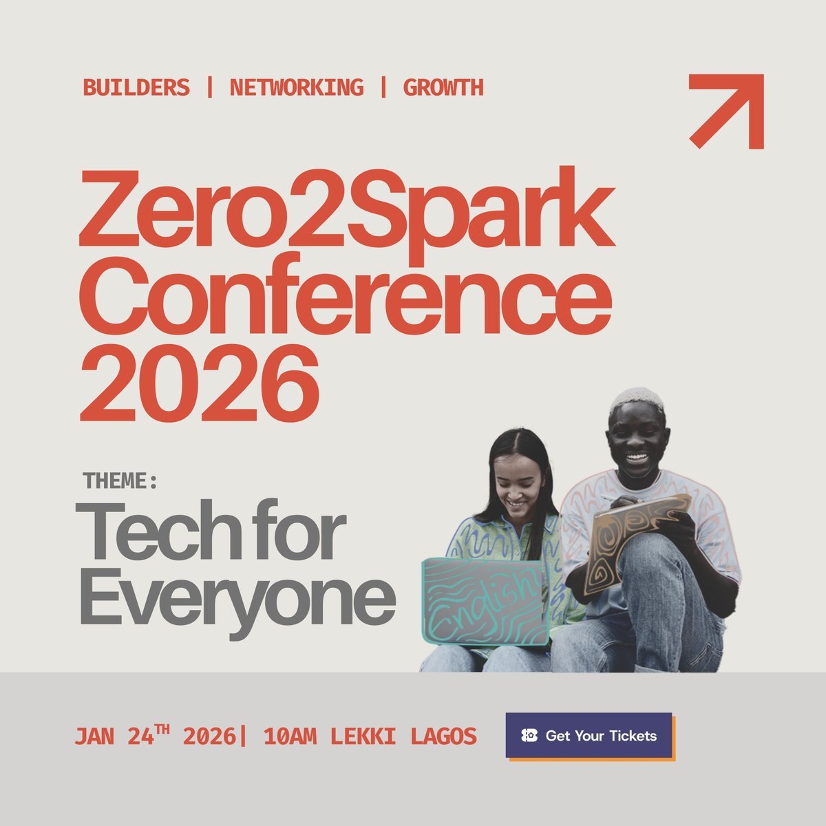JoinZero2tech's tweet photo. 🚀 Zero2Spark Conference 2026 is happening!
From curiosity to community — now we’re going offline.
Theme: Tech for Everyone
Register here 👉 https://t.co/emsD76TQSs
#Zero2Spark #Zero2Tech #TechForEveryone #TechCommunity https://t.co/86Nijsr9Af