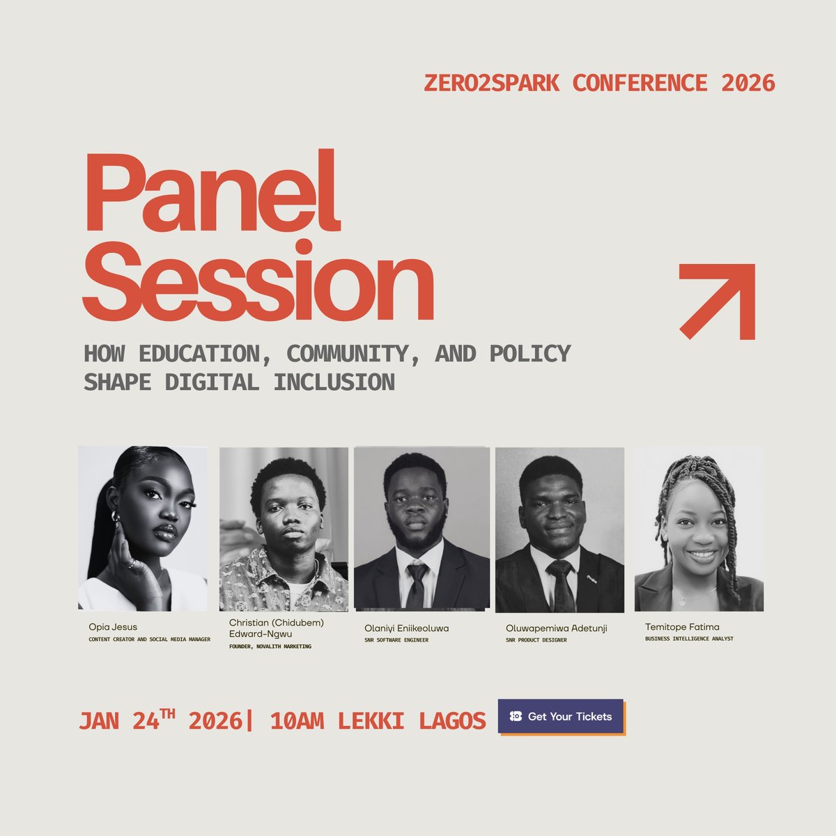 JoinZero2tech's tweet photo. 🚀 Zero2Spark Conference 2026 is happening!
From curiosity to community — now we’re going offline.
Theme: Tech for Everyone
Register here 👉 https://t.co/emsD76TQSs
#Zero2Spark #Zero2Tech #TechForEveryone #TechCommunity https://t.co/86Nijsr9Af