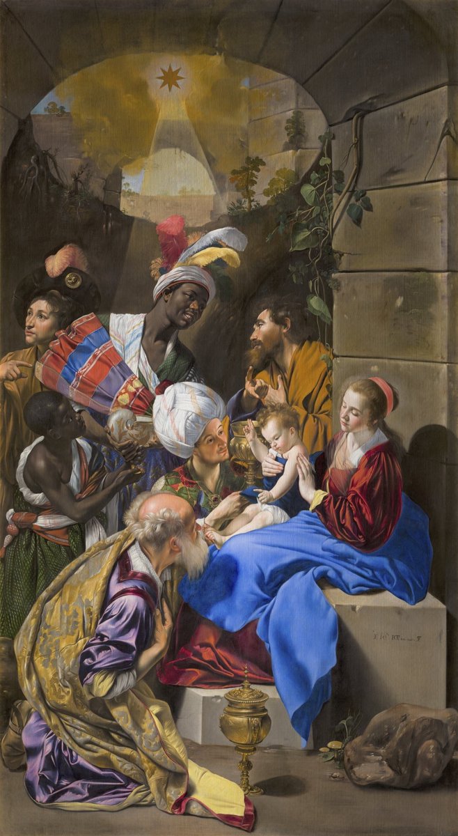 “La Adoración de los Reyes Magos”, Juan Bautista Maíno, 1612-1614 museodelprado.es/coleccion/obra…
