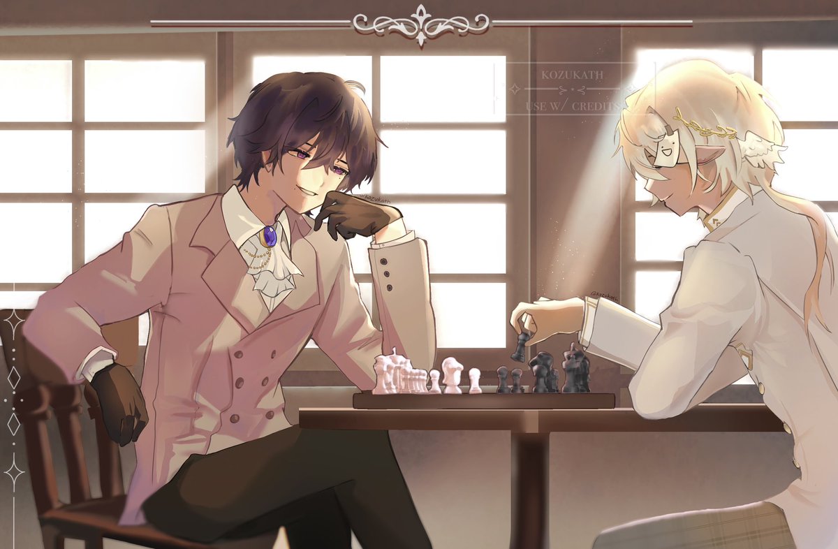 kozukath's tweet photo. A fated rivalry;
“Under different circumstances, we could have been great rivals…or perhaps even friends.”

#polarityduo #fluixonfanart #saparatafanart #p5r #statesmp #主明 https://t.co/jjUaJGqX1C