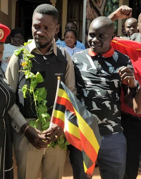 sandeIsaac01's tweet photo. @HEBobiwine the @NUP_Ug presidential candidate today met with the Nup candidates in Kapchorwa before setting off to campaign in Amudat, Moroto and Napak district.
#ProtestVote2026 https://t.co/SlwgbKOy7Y